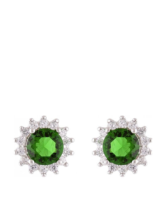 Kloxx Earrings made of Silver with Stones
