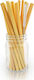 Bambaw Straws Bamboo Gray with Brush 50pcs