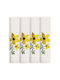 Nakas Concept Napkin Linen Set 4pcs Yellow Flowers 50x50cm