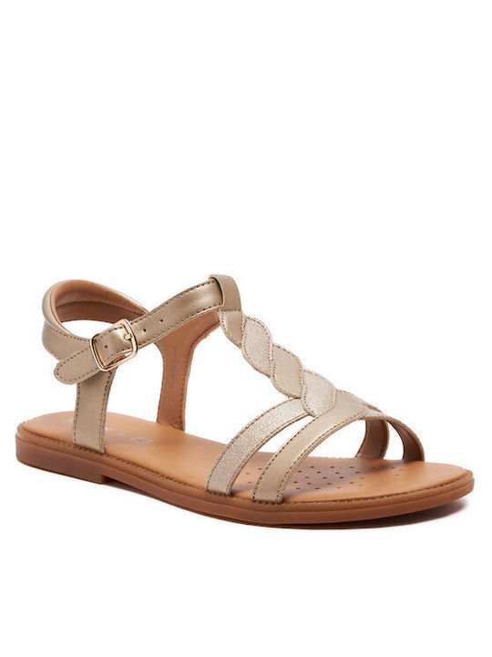 Geox Kinder Sandalen Gold