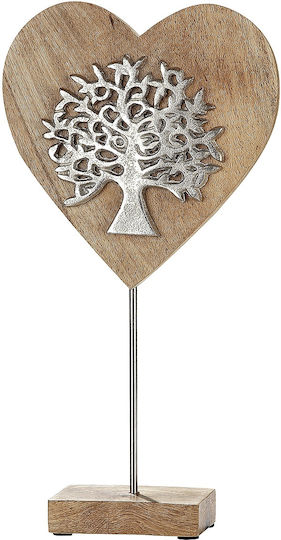 ArteLibre Decorative Heart made of Wooden 1.5x20x36cm 1pcs