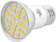 LTC Audio LED крушка 3.5W 72mm за фасунга E27 Топло бяло 270лм