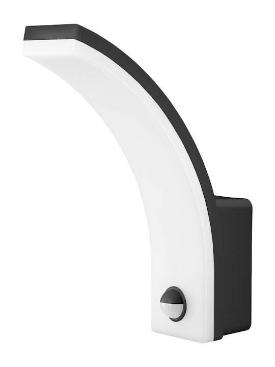 Orno Επιτοίχιο Εξωτερικό Φωτιστικό LED IP65 20W με Φυσικό Λευκό Φως