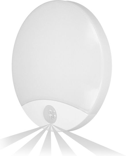 Orno Plafonieră de Tavan Baie 25buc Albă cu LED Integrat