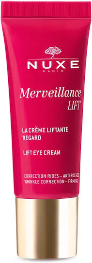 Nuxe Merveillance Lift Eye Cream for Anti-Aging, Dark Circles, Eye Bags & Firming 15ml