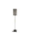 Fylliana Fl1218 Floor Lamp H146xW22cm. with Socket for Bulb E27 Black