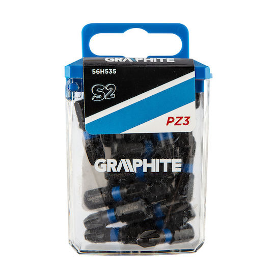 Graphite Сет 20 Битове за Винтоверт Impact