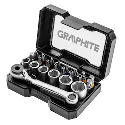 Graphite Set 24 Schraubendreher-Bits Torx