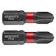 Graphite Impact Set 2 Screwdriver Bits Cross
