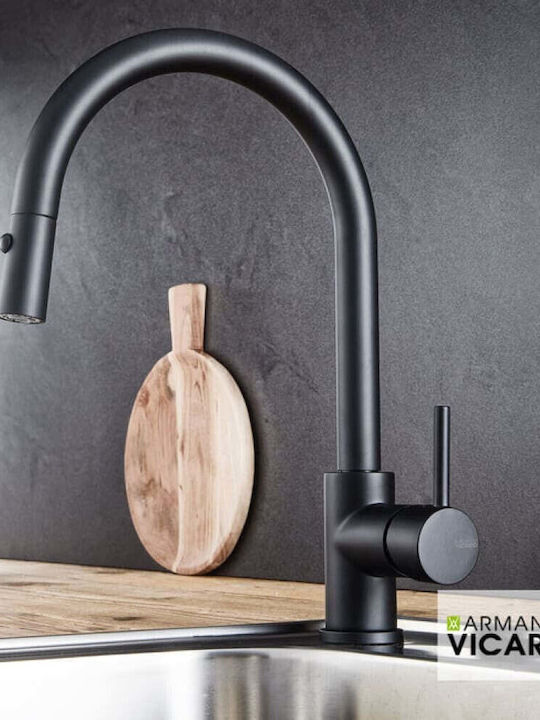 Armando Vicario Kitchen Faucet Counter Black