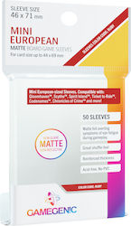 Gamegenic Matte Mini Card Sleeves 50 pcs Transparent