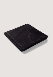 Hugo Boss Beach Towel Cotton Black