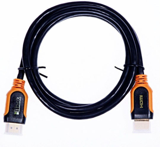 Libox HDMI 2.0 Premium High Speed 4K 60Hz HDR Cable HDMI male - HDMI male 5m Κίτρινο