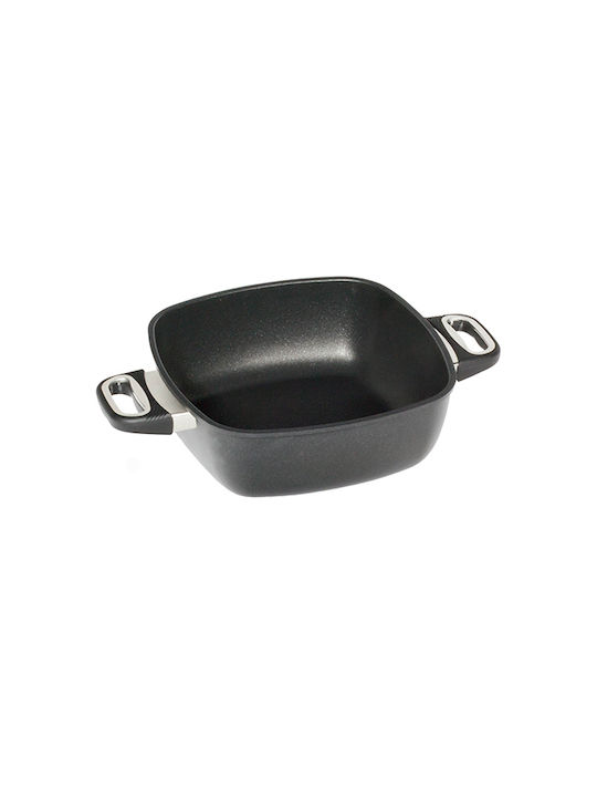 AMT Gastroguss Tiefer Topf aus Aluminium 6.1Es / 26cm