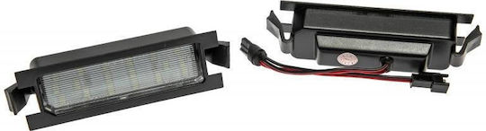 NTY Светлини за регистрационната табела LED 12V за Hyundai i30 2013-2017 2бр