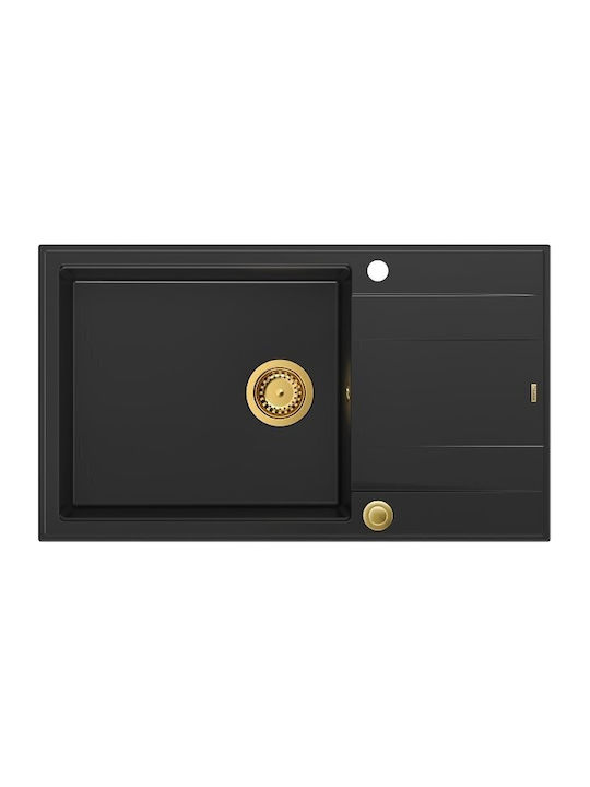 GraniteQ EVAN 136 XL Drop-In Мивка от Синтетиче...