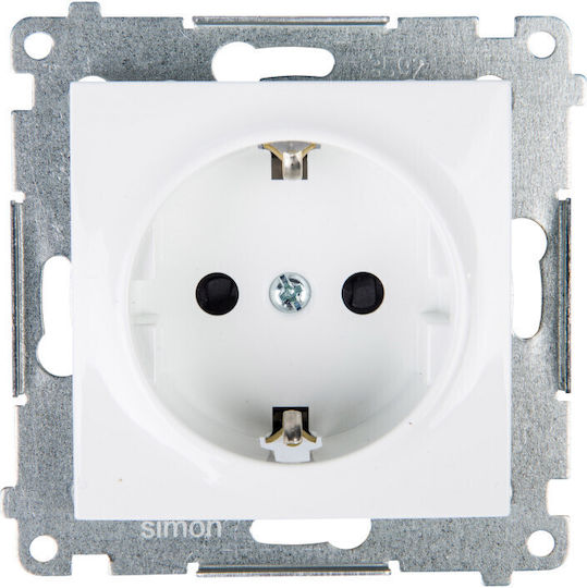 Kontakt-Simon Power Socket White 1pcs