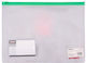 Penmate Folder with Zipper for Paper B5 Green