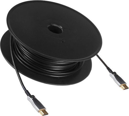 Maclean Energy HDMI 1.4 High Speed 1080p 120Hz Cable HDMI male - HDMI male 40m Μαύρο