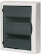 Eurolamp Wall mounted 12-Elements Fuse Box with 2 Rows W360xH434xD105mm