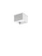 Ideal Lux Spike Pl1 Square Einzel Spot mit Fassung null in Weiß Farbe