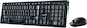 Rapoo KM-8200 Fără fir Set tastatură și mouse Engleză US