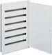 Hager Wall mounted 36-Elements Fuse Box with 6 Rows