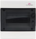 ETI Walled 8-Elements Fuse Box with 1 Row