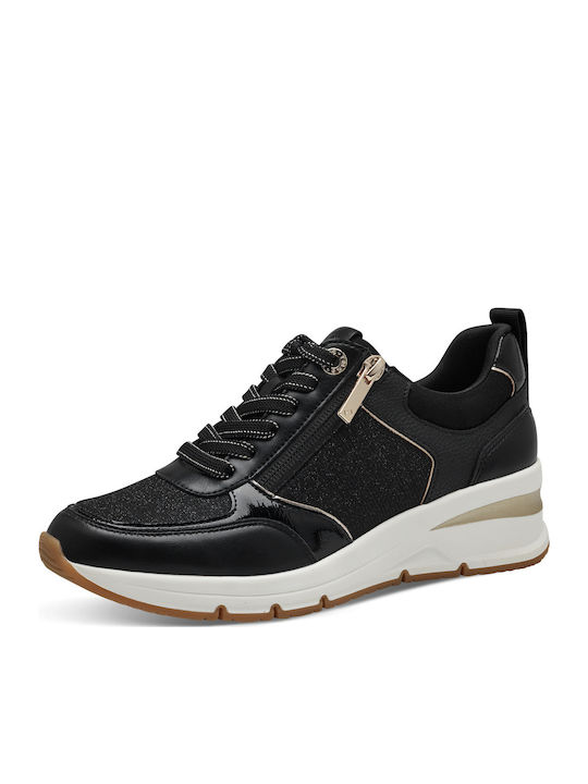 Tamaris Γυναικεία Sneakers Μαύρα