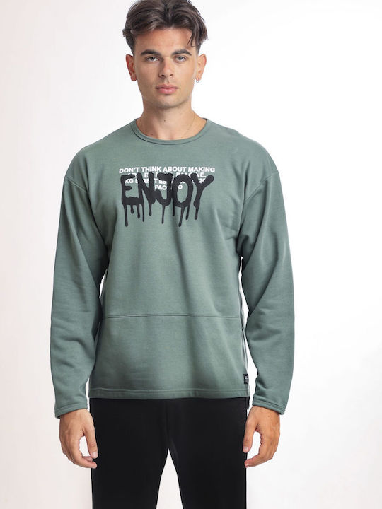 Paco & Co Herren Sweatshirt Mint