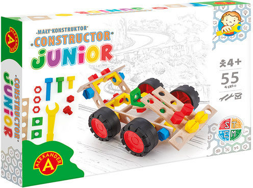 Alexander Toys Παιχνίδι Κατασκευών Ξύλινo Race Car Alex για Παιδιά 4+ Ετών