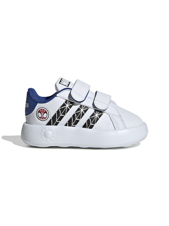 Adidas Παιδικά Sneakers Grand Court Λευκά
