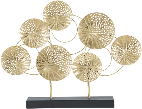 Mauro F Decorative Space made of Metallic 56x7x43cm 1pcs