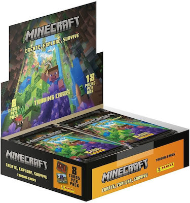 Panini Minecraft Packungen 18τμχ