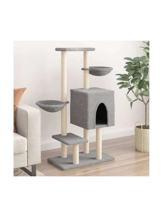 vidaXL Cat Scratching Post Cat Trees Gray