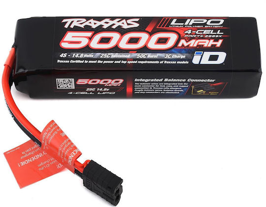 Traxxas Μπαταρία Li-Po 14.8V 5000mAh 4S για Τηλεκατευθυνόμενο