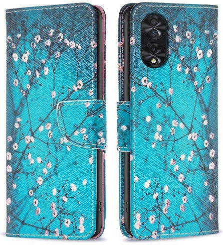 Wallet Piele Albastru (TCL 40 NXTPAPER 4G - TCL 40 NXTPAPER)