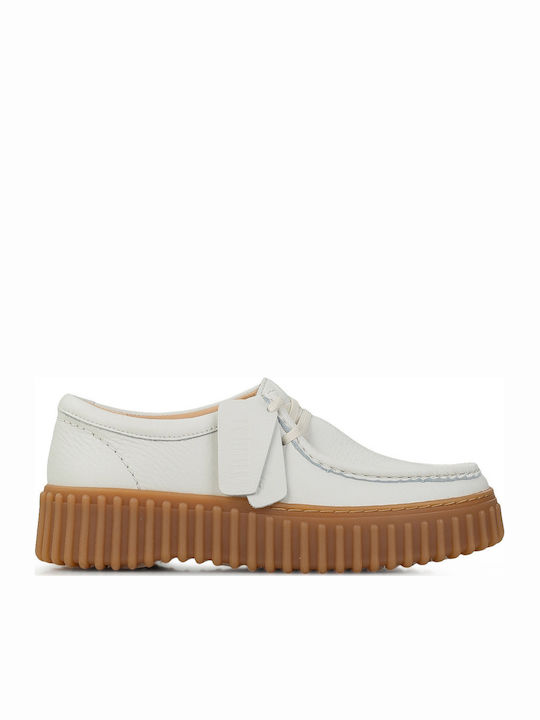 Clarks Torhill Women's Moccasins in White Color