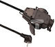 Elgotech 1 Platz mit Kabel 5m Wasserdicht Schwarz