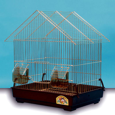 Κλουβοτεχνική Bird Cage Τζενη 42x30x44cm. Gold