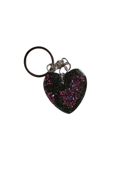 Dream Favors Keychain Sticlă Negru