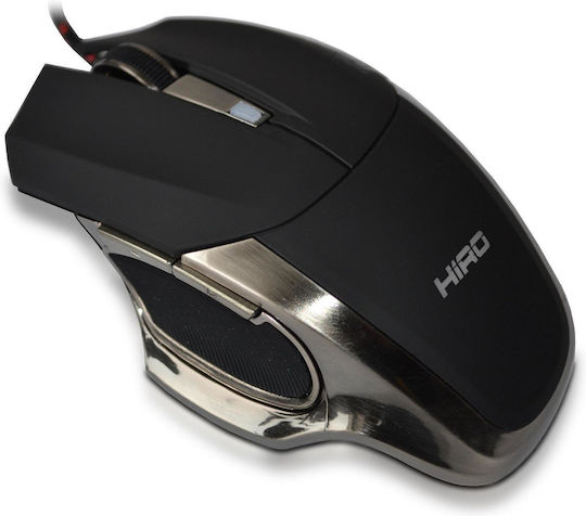 Hiro Aero V2 Gaming Ποντίκι 3200 DPI Μαύρο