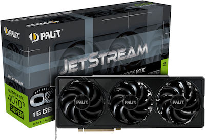 Palit GeForce RTX 4070 Ti Super 16GB GDDR6X Jetstream OC Placă Grafică