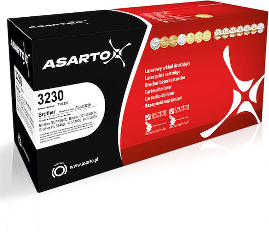 Asarto Συμβατό Toner για Laser Εκτυπωτή Brother TN-3230 Μαύρο