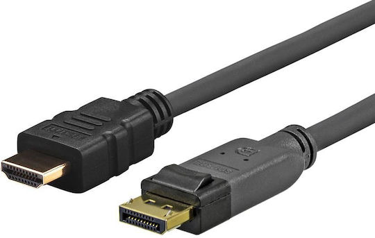 Vivolink Cable DisplayPort male - HDMI male Μαύρο (PRODPHDMI15)