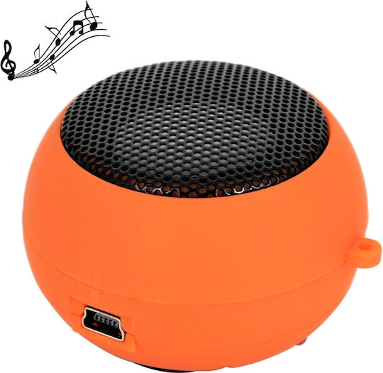 Small Hamburger Mini Bluetooth-Lautsprecher Orange