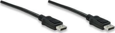 Techly Кабел DisplayPort мъжки - DisplayPort мъжки 0.5м Черен (ICOC-DSP-A-005)