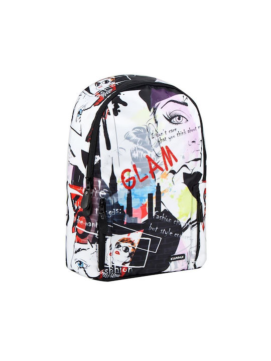 Starpak Glam Kids Bag Backpack Multicolored 30cmx15cmx43cmcm