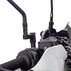 GP Kompozit Motorradadapter für KTM 890 Abenteuer 2Stück Schwarz