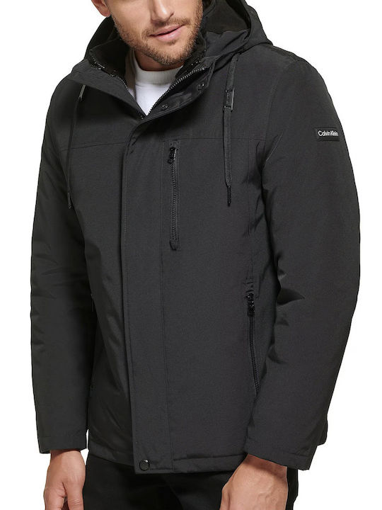 Calvin Klein 3 in 1 Herren Winter Jacke Lässig Beh